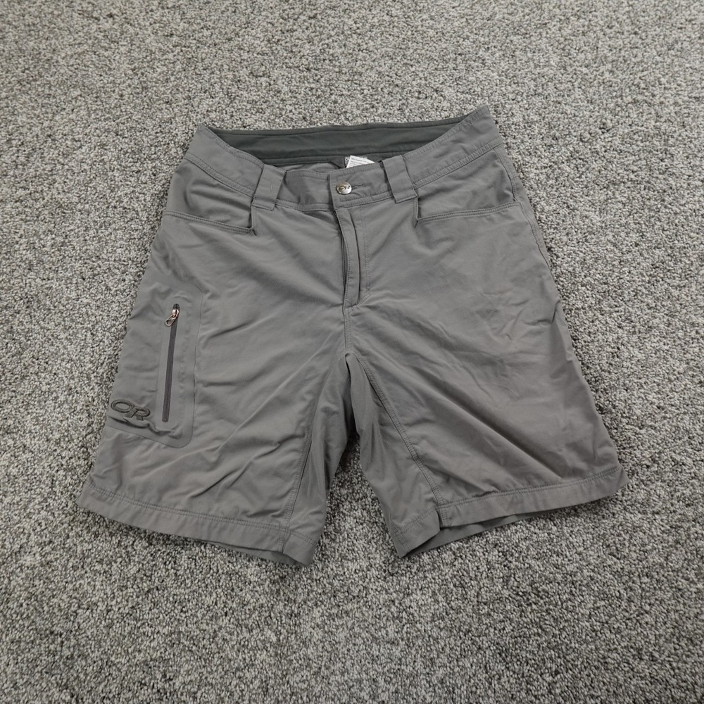 Outdoor Research Shorts Mens 28 Gray Ferossi Cargo Gorpcore Nylon Hiking Stretch